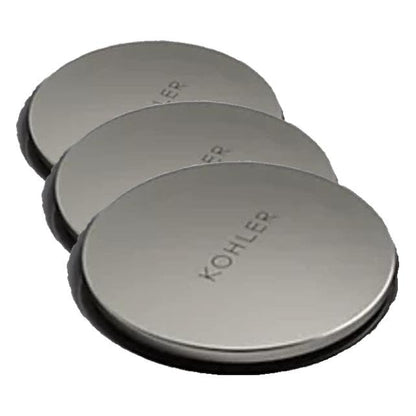 Kohler RH1274364-BN Bathtub Drain, ‎2.76 x 2.76 x 9.72 inches, Vibrant Brushed Nickel (Pack of 3) - color: Vibrant Brushed Nickel, size: 2.76 x 2.76 x 9.72 inches (Pack of 3)