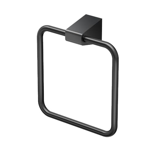 Gatco 5652MX A-Line Towel Ring, Matte Black - color: Matte Black, style: A-Line