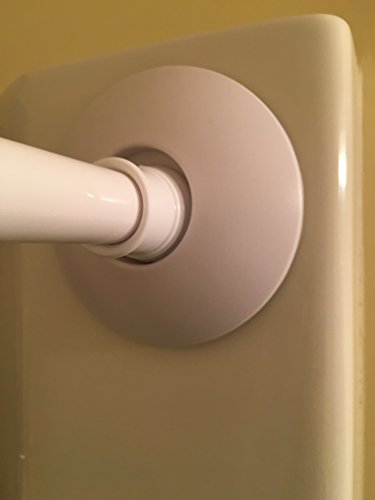 Stay-Put Shower Curtain Rod Mount, 2 Pack