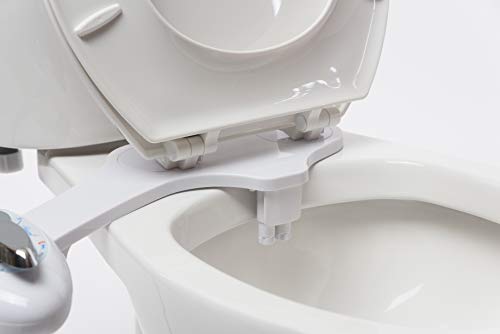 Gleason Fresh Water Bidet Toilet Attachment Self Cleaning Front and Rear Wash Non Electric