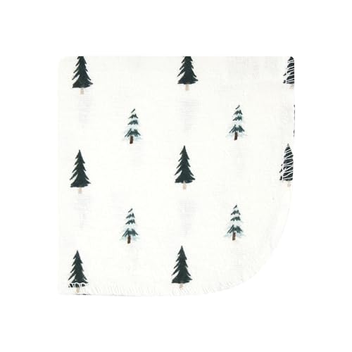 Hudson Baby Unisex Baby Flannel Cotton Poly Washcloths, Boy Woodland Pals 10Pk, One Size - color: Boy Woodland Pals 10pk