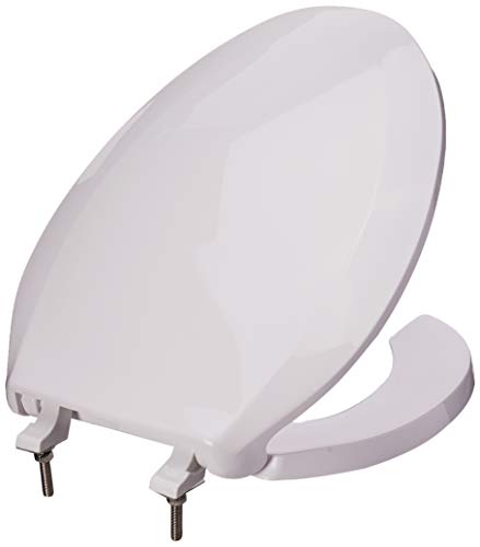 TOTO SC134#01 Elongated Commercial Toilet Seat, Cotton White