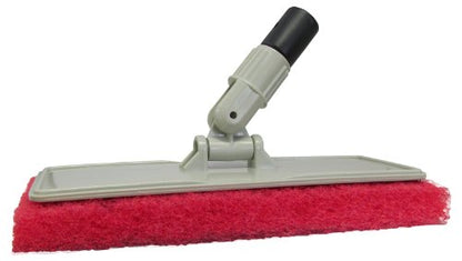 STAR BRITE Flex Head Scrubber with Red Medium Scrub Pad - color: Flex Head Scrubber W/Red Pad
