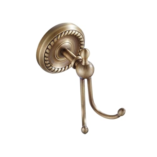 Antique Bronze Robe Hooks for Bathroom Towel Hook Storage Hook Wall Mounted - color: Towel Hook
