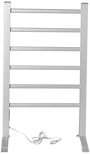 PA002T Towel Warmer Drying Rack with Timer, Brushed Chrome Color