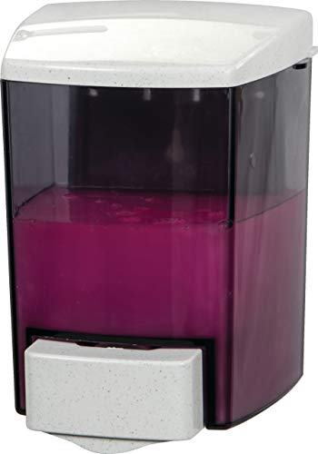 San Jamar S30TBK Bulk Liquid/Lotion Soap & Hand Sanitizer Dispenser, 30 oz. Capacity, Black - color: Black