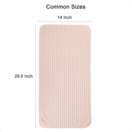 3-Piece Hand Bath Towels 14 X 29.6 Inchs, Quick-Dry Microfiber Washcloths with Hanging Loop, Soft & Absorbent Face Towels for Bathroom Kitchen Gym Travel - color: 3pink