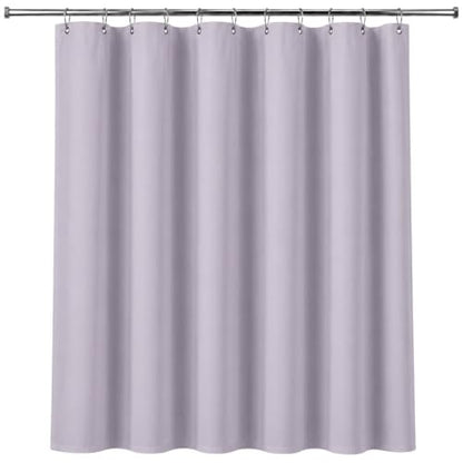 Dependable Industries inc. Essentials Premium 6 Guage PEVA Shower Curtain Liner - PVC Free Magnetized Bottom Odorless with Rustproof Grommets (Lilac) - color: Lilac