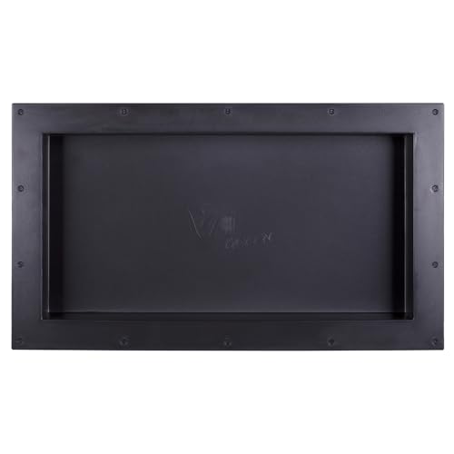 Shower Niche Insert Tile Ready, Black Recessed Bathroom Niche for Shower Wall, 16" L x 28" W x 3.75" D Shower Shelf for Inside Shower, Shampoo & Toiletries Storage, Easy to Installation Never Leak - size: 16" L x 28" W x 3.75" D