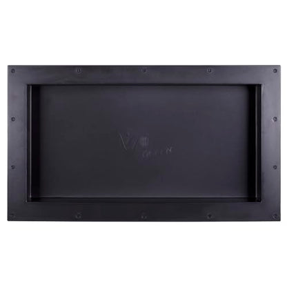 Shower Niche Insert Tile Ready, Black Recessed Bathroom Niche for Shower Wall, 16" L x 28" W x 3.75" D Shower Shelf for Inside Shower, Shampoo & Toiletries Storage, Easy to Installation Never Leak - size: 16" L x 28" W x 3.75" D