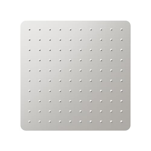 VBFF-Shower Head,rain shower head, 8 inch- Square Shower Head, 1.8 GPM Flow Rate, rainfall showerhead,VBFF07 (Brushed Nickel) - color: Brushed Nickel, size: 8 Inch