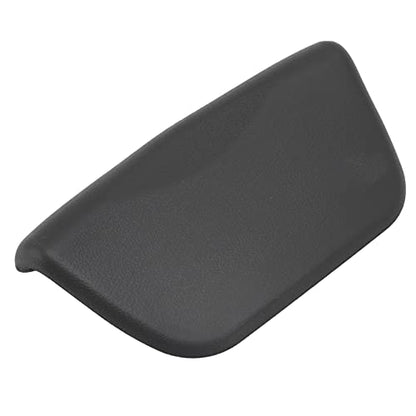 Non Slip Bathing Pillow with Suction Cups Ergonomic Design for Neck and Back Protection Suitable for Long Term Use PU Black 10.2 X 5.9 in Bathroom Spa