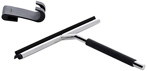 Blomus Lavea Shower Squeegee with Hanger - color: Stainless Steel