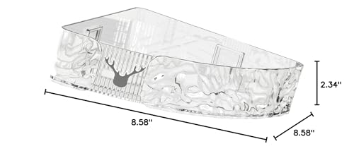 Plastic Corner Shelf Bathroom, Wall Mounted, Corner Shelf, Versatile, Modern, Exquisite, Space Saving, Floating Corner Shelf Bathroom, Kitchen