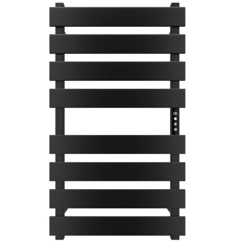 Poloma Freestanding Heated Towel Racks for Bathroom, Towel Warmer Rack, Black - size: WIDE BAR