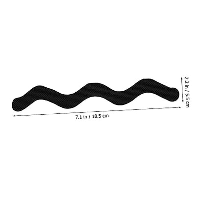 Holibanna 25PCS PEVA Anti-Slip Stickers for Bathtub and Stairs Waterproof Non-Slipping Floor Tape for Bathroom Safety and Slip Prevention Random Color