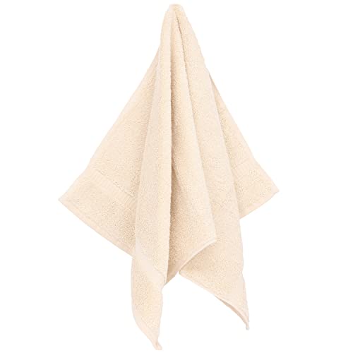 Luxury Hotel & Spa Ultra Soft Hand Towels 100% Turkish Cotton - Beige - Set of 4 - color: Beige, size: Hand Towel - Set of 4