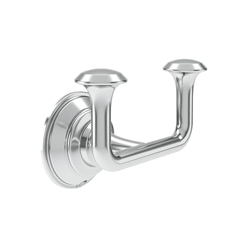 Symmons Braston Wall Mounted Double Robe and Towel Hook in Polished Chrome - color: Polished Chrome