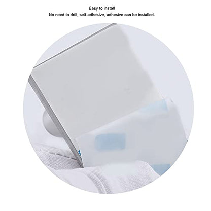 Adhesive Towel Bar | No Drill Stainless Steel Towel Rack for Bathroom/Kitchen/Home | 304 Stainless Steel, Dampness - Deterrent & Tarnish - Proof