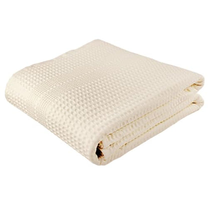 GILDEN TREE Waffle Bath Sheet Large Bath Towels Quick Dry Thin Body Towels, 40x80 Oversized Bath Towels for Adults, Classic Style (Cream) - color: Cream, size: Bath Sheet