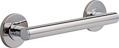 DELTA FAUCET 41812 Contemporary Grab Bar, 12-Inch, Chrome - color: Polished Chrome, size: 12 Inch