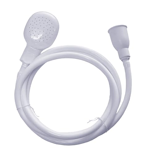 6.56ft/2m Sink Spray Hose,Shampoo Sprayer Handheld Hose Portable Sink Spraye Hose Strainers for Bathing Baby,Pets Shower,Rinsing Vegetables,Washing Hair - size: 2 m