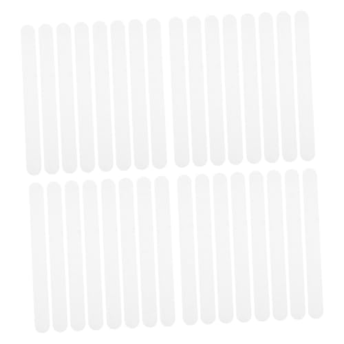 36pcs Non Slip Bathtub Stickers Transparent Adhesive Safety Strips for Shower Pool Stairs Flat Surfaces Soft Peva Material Slip Resistant Decals for All Ages