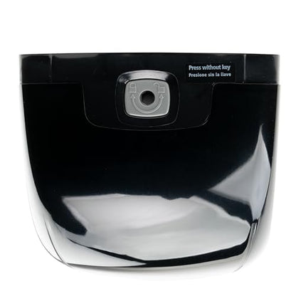 Winco 1000ml Black Pur-Clean Automatic Foam Soap Dispenser | Automatic dispensing, Adjustable settings, Refillable chamber, Easy mounting - color: Black, style: Auto Foam