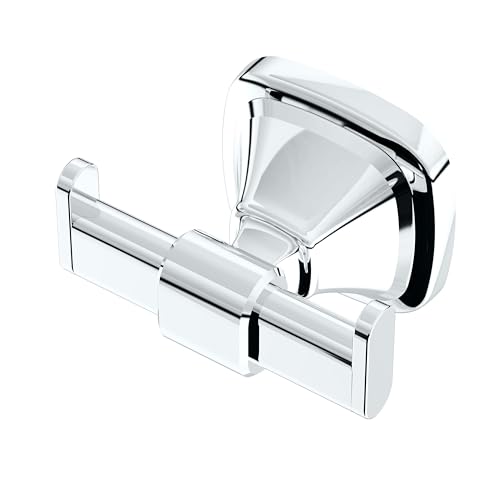 Gatco 5515 Beverly Bathroom Robe Hook, Decorative Wall Mounted Hook for Towels, Jackets and Bathrobes, Heavy Duty Metal Construction, Chrome Finish - color: Traditional Chrome