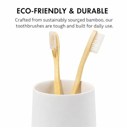 Yew Design Matte White Bathroom Toothbrush Holder Cup - Round - color: Round Matte White