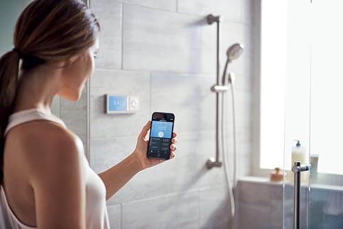 Moen Brushed Nickel Eco-Performance 4-Spray Pattern Handheld Showerhead with 69 Long Hose and 30-Inch Slide Bar, 3669EPBN - color: Brushed Nickel