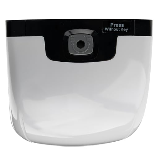 Winco 1000ml White Pur-Clean Automatic Liquid Soap Dispenser | Automatic dispensing, Adjustable settings, Refillable chamber, Easy mounting - color: White, style: Auto Liquid