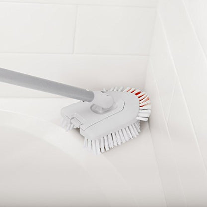 OXO Good Grips Extendable Tub & Tile Brush,Orange