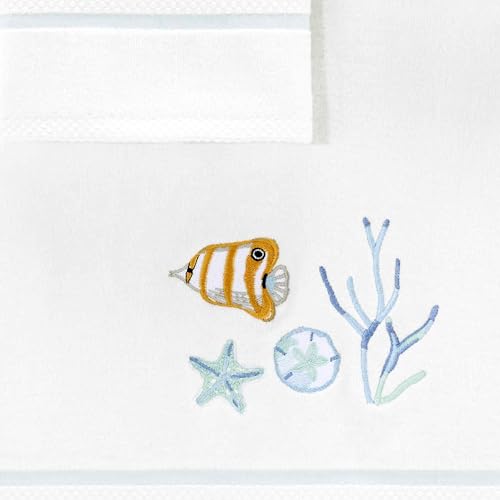 Avanti Linens - Bath Towel, Soft & Absorbent Bathroom Essentials, Sealife Home Decor (Ocean Friends Collection) - size: Bath Towel