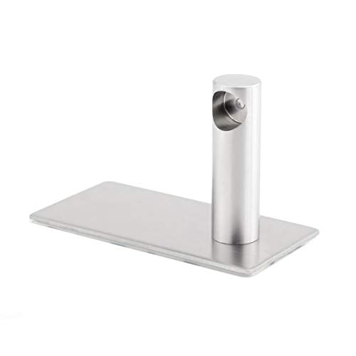 Bathroom Towel Bar Towel Holder,ULIFESTAR Strong 3M Self Adhesive Hand Towel Holder,Wall Mounted Stainless Steel Towel Rack for Bathroom,Kitchen Dish Cloths Hanger,Brushed Nickel (12'') - size: 12''