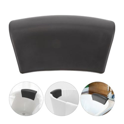 Non-Slip Bath Pillow with Suction Cups for Neck and Head Support, Tub Pillow for Bathtub Relaxation and Spa, Waterproof Bathroom Accessory
