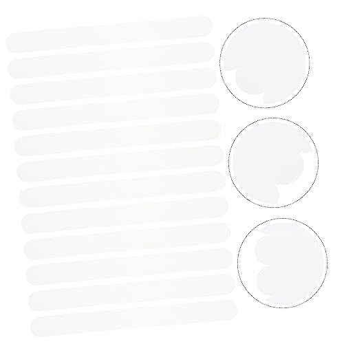 1set Slip Floor Stickers for Bathroom and Shower Peva Non Skid Decals for Smooth Surfaces Safety for Tubs Pools and Stairs 20pcs