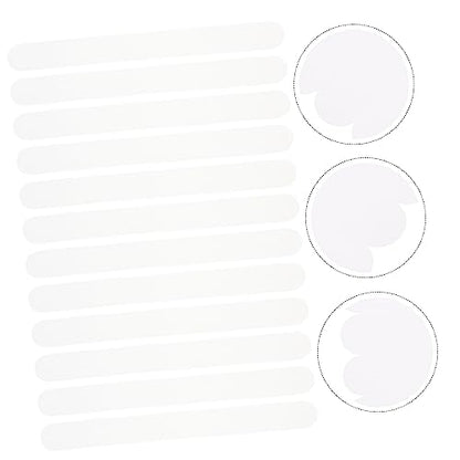 1set Slip Floor Stickers for Bathroom and Shower Peva Non Skid Decals for Smooth Surfaces Safety for Tubs Pools and Stairs 20pcs