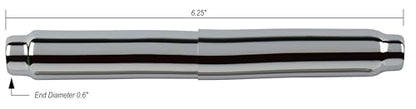 Premier Stainless Steel Toilet Paper Roller Holder, Spring-Loaded (Chrome) - color: Chrome