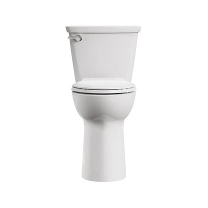 American Standard 215TA104.020 Cadet PRO Two-Piece Toilet, Seat not Included, Extra Tall Height, Left-Hand Trip Lever, 12-Inch Rough, Elongated Front, White, 1.28 GPF (Pack of 2) - size: 12" rough-in (Pack of 2)