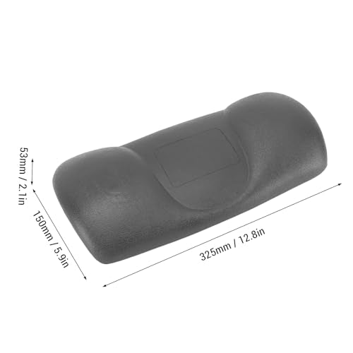Anti Slip Spa Bath Pillow Non Slip Bathtub Pillow Luxurious PU Bath with Strong Suction Cups for Home Bathroom Spa Relaxation