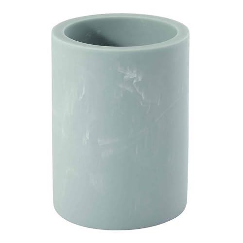 Nicole Miller - Tumbler, Resin Countertop Accessories, Dorm Room Essentials (Kendall Collection, Oasis) - color: Oasis, size: Tumbler