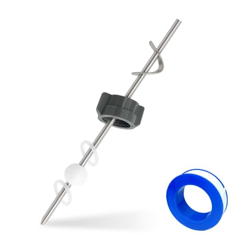 Lavatory Pop Up Center Piece Assembly-Metal Pivot Arm, Compatible with Price Pfister PS469, PSB327 & PS2673, Includes Waterproof Tape for Easy Installation – Durable Sink Stopper Replacement（1 PACK) - color: 1 Pack