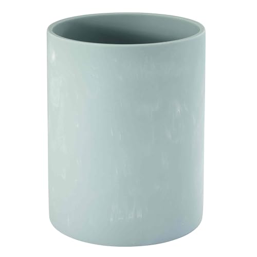 Nicole Miller - Wastebasket, Decorative Trash Can, Dorm Room Essentials (Kendall Collection, Oasis) - color: Oasis, size: Wastebasket