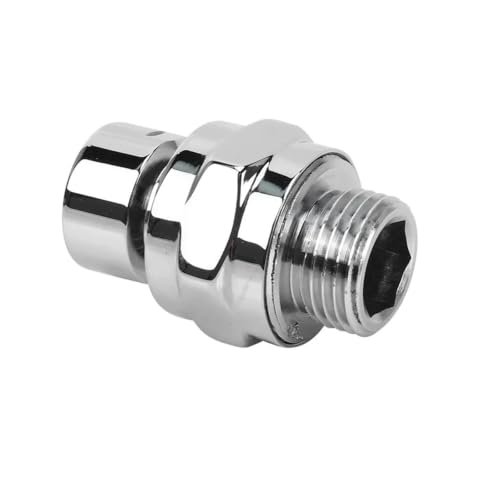 4X Brass Chrome Ball Joint Shower Arm Head Angle Adjustable Swivel Adapter