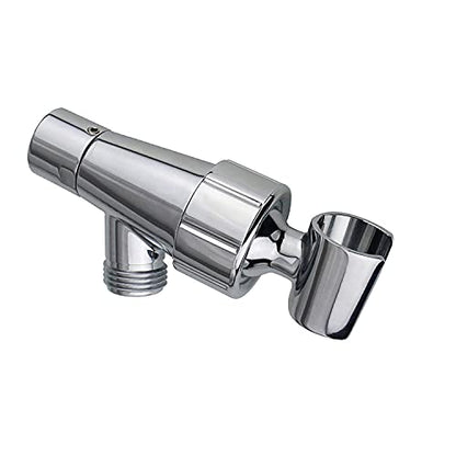 Shower Arm Holder for Handheld Shower Head, Adjustable Mount Bracket, G 1/2 3-Way Shower Arm Adapter with Swivel Ball,Universal Mount,Full copper arm - color: Full copper arm