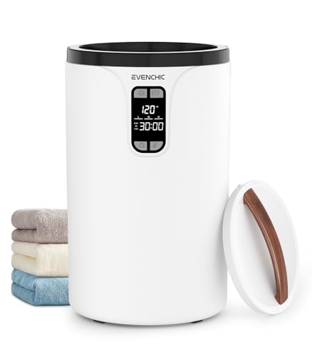 Towel Warmer, 20L Hot Towel Warmers for Bathroom with 24H Timer, Temperature Adjustable, LED Display, Auto Shut Off, Even Heated for Oversized Towels, Bathrobes, Valentine Gifts