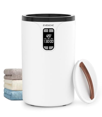 Towel Warmer, 20L Hot Towel Warmers for Bathroom with 24H Timer, Temperature Adjustable, LED Display, Auto Shut Off, Even Heated for Oversized Towels, Bathrobes, Valentine Gifts
