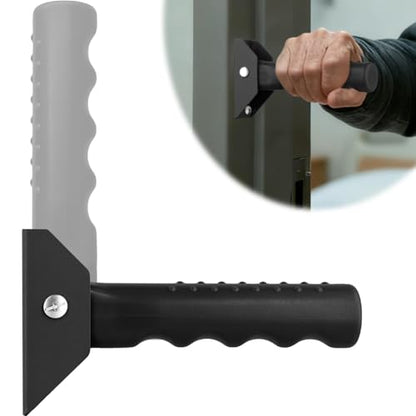 Doorway Assist Handle Flip Up Grab Bar for Seniors | Providing Support & Balance, Non-Slip 300 LBS Capacity, Small Safety Grab Handle for Mobility-Impaired Users