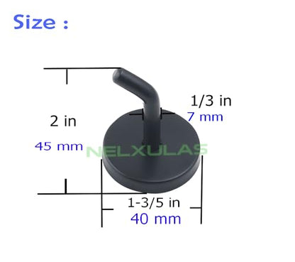 Classic Black Stainless Steel Heavy Duty Coat Hook, Durable Robe Hanger Wall Mount Hook, Perfect Touch Your Bathroom, Bedroom, Closets, Wardrobe, Kitchen (2", 4 PCS) - size: 2", 4 PCS